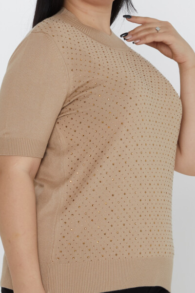 Suéter de punto modelo americano Mink - 31864 | KAZEE (Juego de 4 tallas L-XL-2XL-3XL) - 3