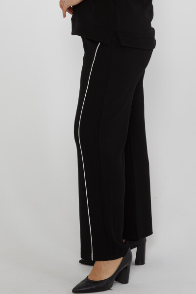 Ensemble de survêtement avec broderie détaillée à manches courtes Noir - 17865 | KAZEE (Lot de 3 L-XL-2XL) - 4