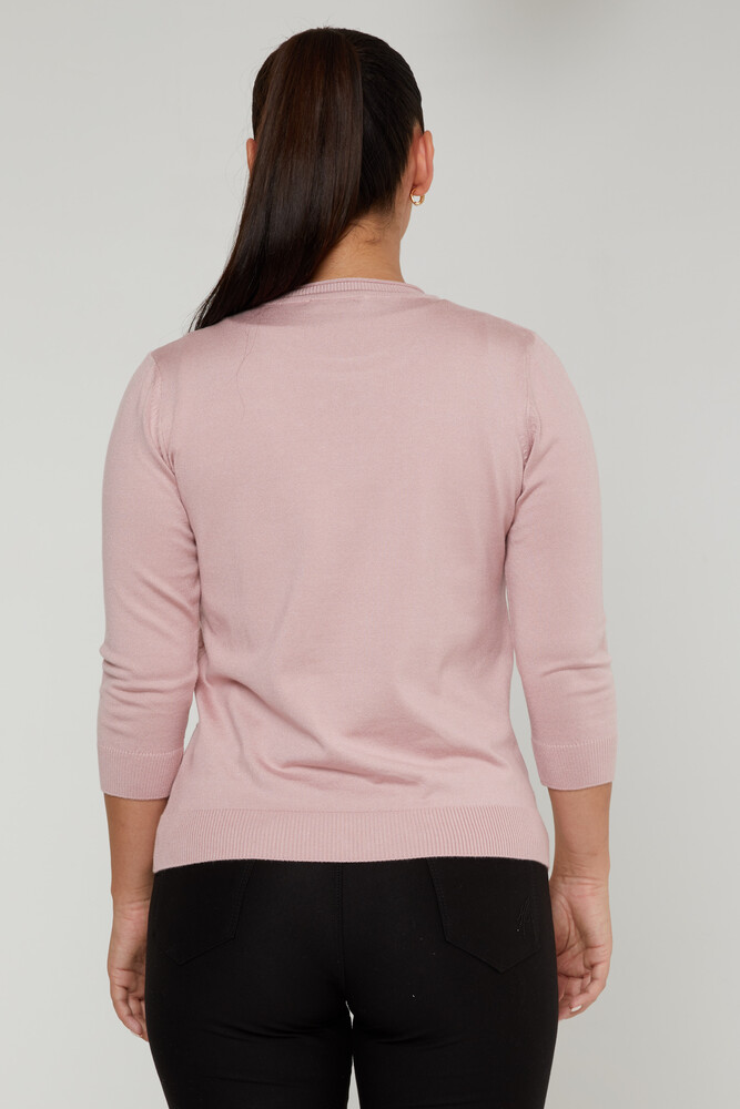 سترة محبوكة بأكمام طويلة - 31239 | كازي (مجموعة من 3 مقاسات M-L-XL) - 3