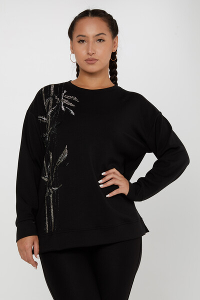 Sweat-shirt à motifs pierre noir - 17799 | KAZEE (Lot de 3 L-XL-2XL) 