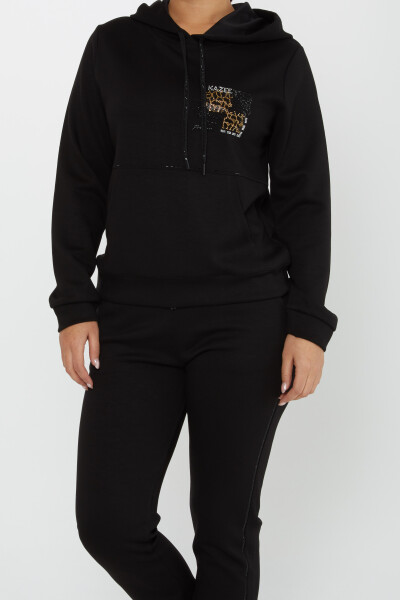 Tracksuit Set Long Sleeve Black - 17559 | KAZEE (Set of 4 M-L-XL-2XL) - 3