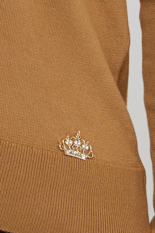 Sweter dzianinowy Basic Logo Camel - 11071 | KAZEE (zestaw 3 sztuk S-M-L) - 4