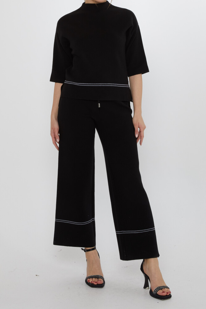 طقم من قطعتين - حزام خصر - أسود - 31650 | كازي (طقم من 3 قطع بمقاسات M-L-XL) - 3