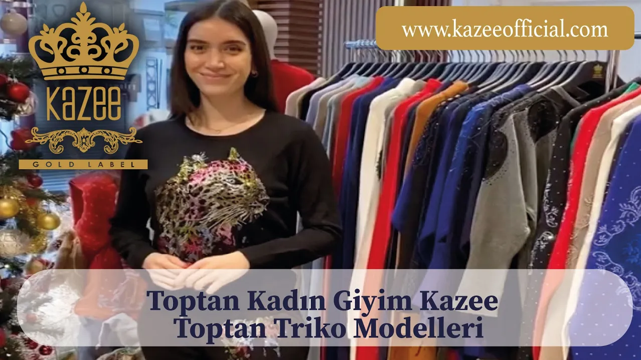 فروش عمده پوشاک زنانه Kazee | فروش عمده مدل لباس بافتنی