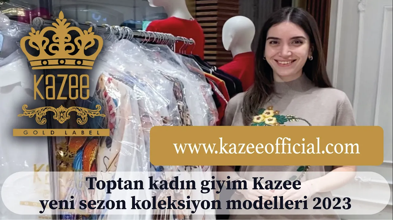 Toptan kadın giyim Kazee yeni sezon koleksiyon modelleri 2023