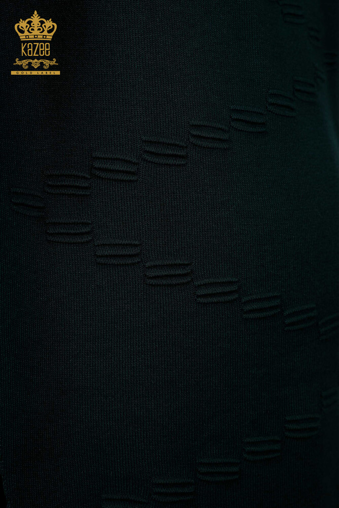 Toptan Bayan Hırka Kendinden Desenli Uzun Viskon - 15440 | KAZEE - 19