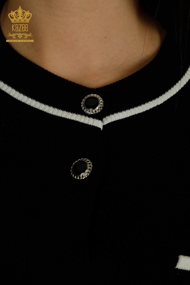 Toptan Kadın İkili Takım Uzun Kollu Siyah - 30867 | KAZEE - 5