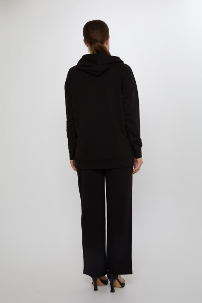 Tracksuit Set Leopard Stone Embroidered Black - 17901 | KAZEE (Set of 3 M-L-XL) - 8