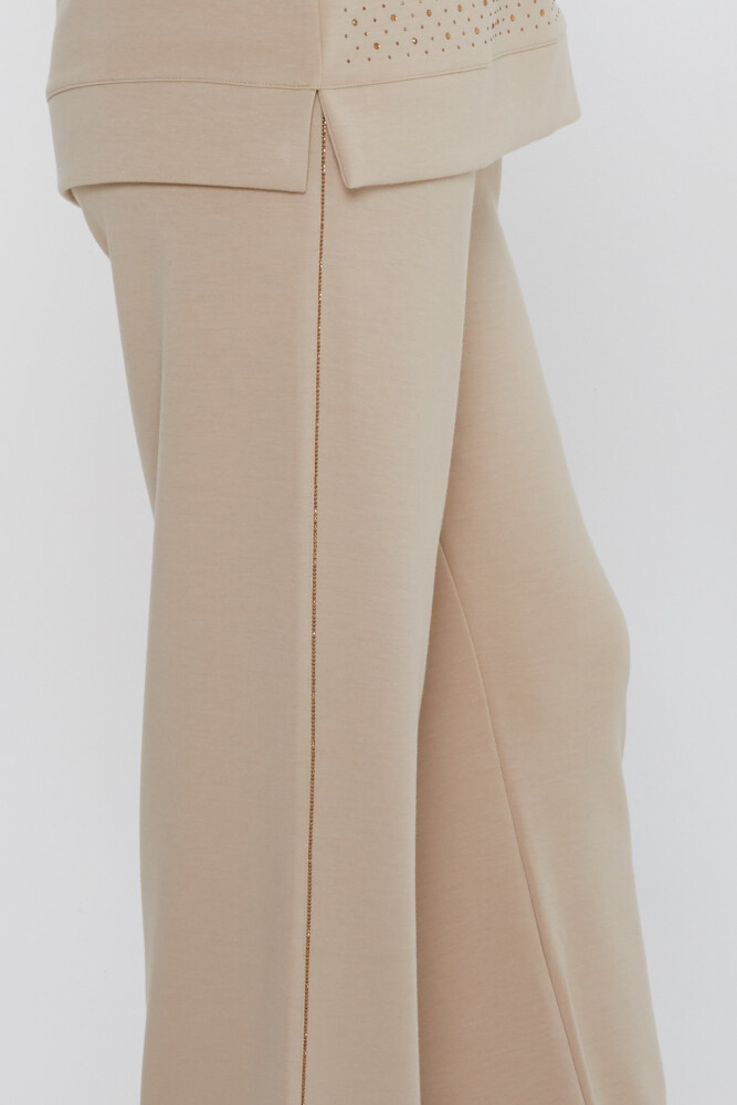 Tracksuit Set Stone Embroidered Beige - 17867 | KAZEE (Set of 3 L-XL-2XL) - 7