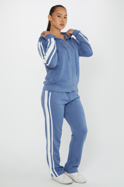 Trainingsanzug-Set mit Reißverschluss, Indigo – 17561 | KAZEE (4er-Set M-L-XL-2XL) - KAZEE (1)