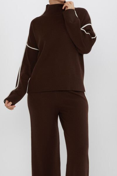 Traje Doble Manga Larga Marrón - 31609 | KAZEE (Juego de 3 S-M-L) - Kazee (1)