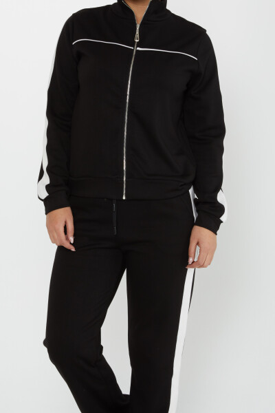 Set trening cu detaliu cravata si buzunare Negru - 17556 | KAZEE (Set de 4 M-L-XL-2XL) - 3