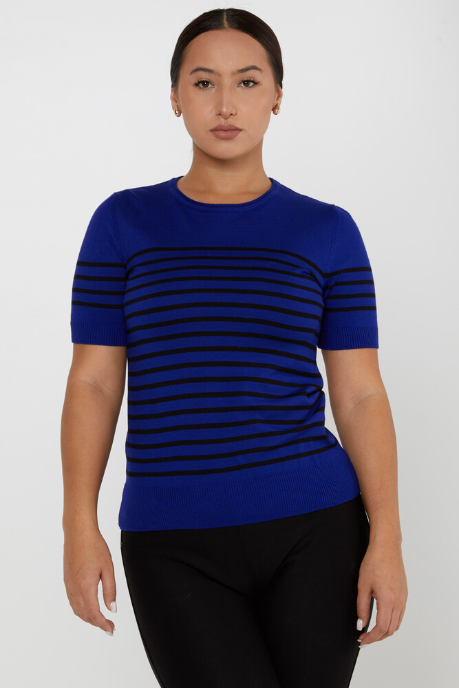 Tricoturi Pulover Dungi Maneca Scurta Saxa - 30396 | KAZEE (Set de 4 M-L-XL-2XL) - 1