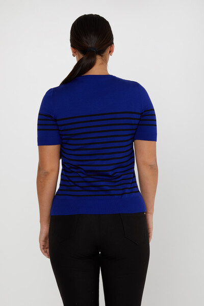 Tricoturi Pulover Dungi Maneca Scurta Saxa - 30396 | KAZEE (Set de 4 M-L-XL-2XL) - 5