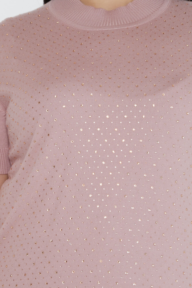 Tricotaj Pulover American Model Stone Brodat Pulbere - 31864 | KAZEE (Set de 4 L-XL-2XL-3XL) - 4