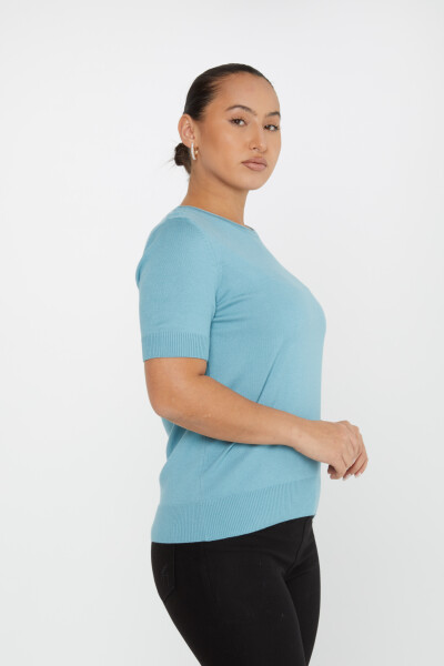 Tricoturi Pulover Maneca Scurta Logo Albastru Inchis - 16271 | KAZEE (Set de 4 L-XL-2XL-3XL) - 2