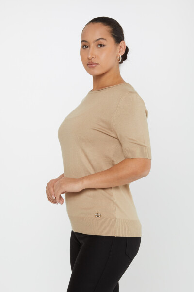 Tricoturi Pulover Maneca scurta Logo Mink - 16271 | KAZEE (Set de 4 L-XL-2XL-3XL) - 2