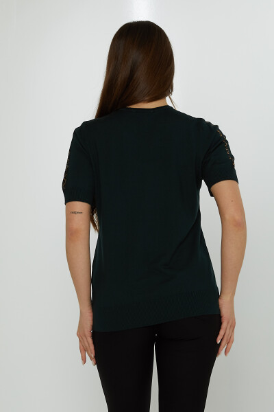 Tricoturi Pulover Tiger Stone Brodat American Model Oil - 31825 | KAZEE (Set de 3 L-XL-2XL) - 5