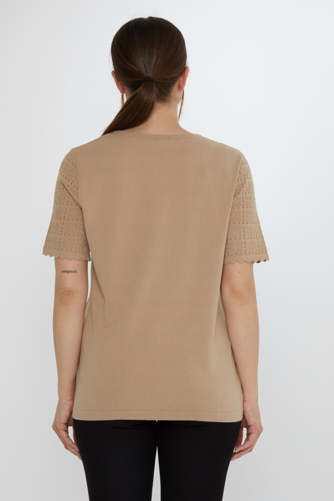 Triko Kazak Ajurlu Bej - 31822 | KAZEE (3'lü Set L-XL-2XL) - 6