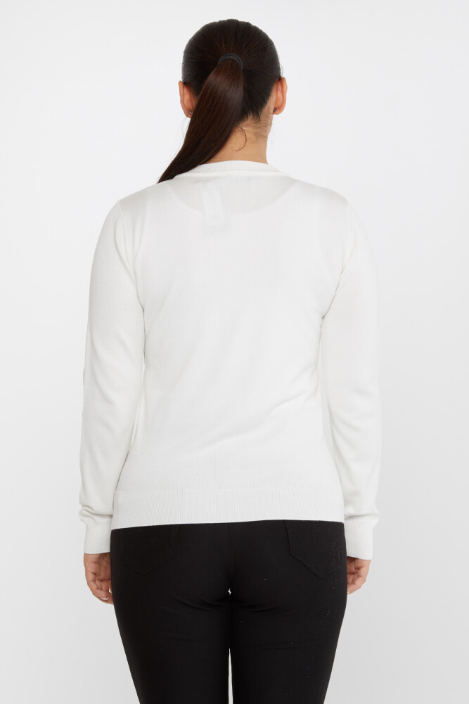 Triko Kazak Basic Ekru - 30256 | KAZEE (4'lü Set M-L-XL-2XL) - 6