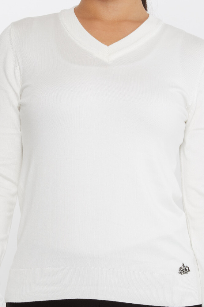 Triko Kazak Basic Ekru - 30256 | KAZEE (4'lü Set M-L-XL-2XL) - 3