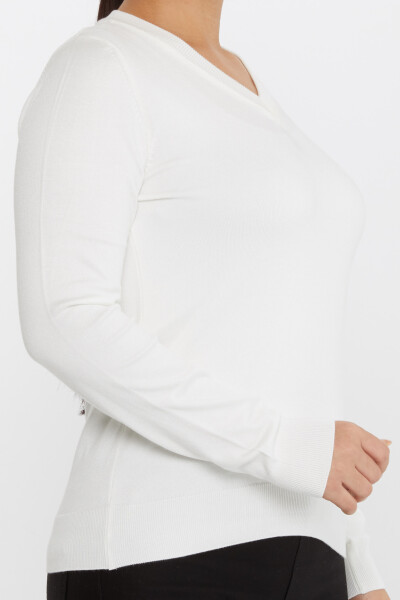 Triko Kazak Basic Ekru - 30256 | KAZEE (4'lü Set M-L-XL-2XL) - 5