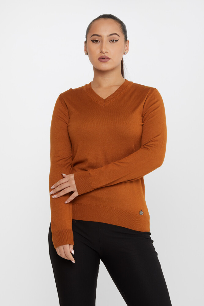 Triko Kazak Basic Taba - 30256 | KAZEE (4'lü Set M-L-XL-2XL) - 1