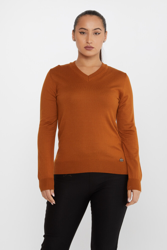 Triko Kazak Basic Taba - 30256 | KAZEE (4'lü Set M-L-XL-2XL) - 2