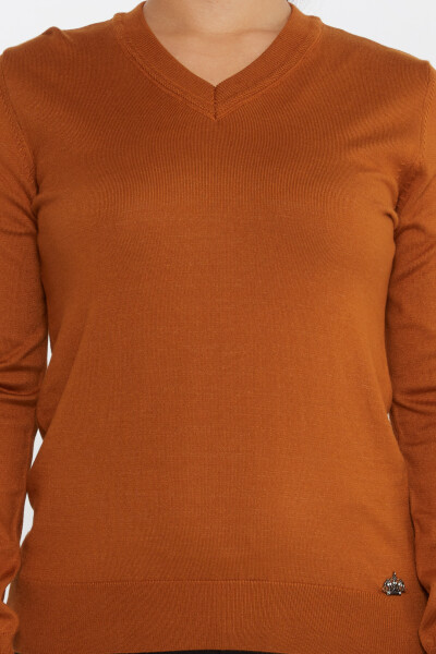 Triko Kazak Basic Taba - 30256 | KAZEE (4'lü Set M-L-XL-2XL) - 3