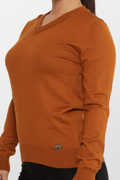 Triko Kazak Basic Taba - 30256 | KAZEE (4'lü Set M-L-XL-2XL) - 4