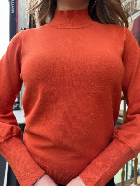 Triko Kazak Basic Turuncu - 32132 | KAZEE (3'lü Set S-M-L) - 5