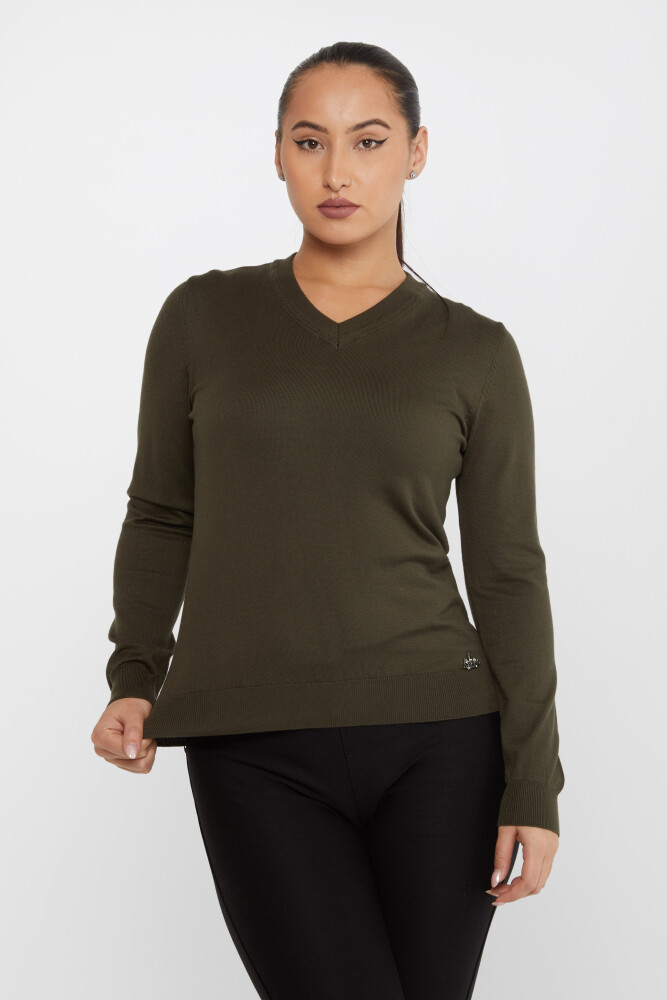 Triko Kazak Basic Vert - 30256 | KAZEE (4'lü Set M-L-XL-2XL) - 2