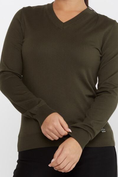 Triko Kazak Basic Vert - 30256 | KAZEE (4'lü Set M-L-XL-2XL) - 3