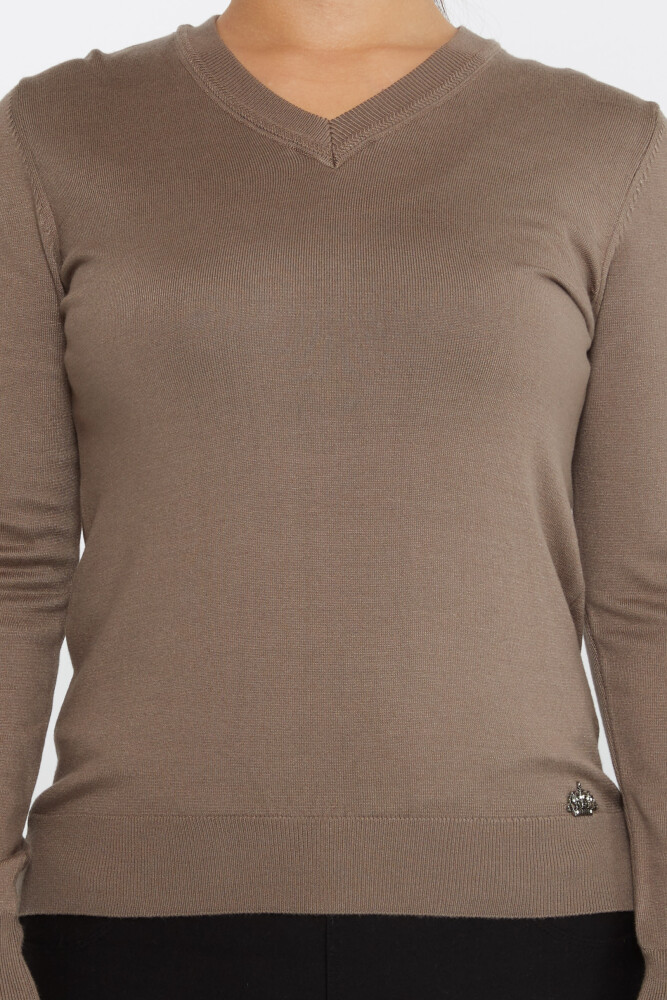 Triko Kazak Basic Vizon - 30256 | KAZEE (4'lü Set M-L-XL-2XL) - 3