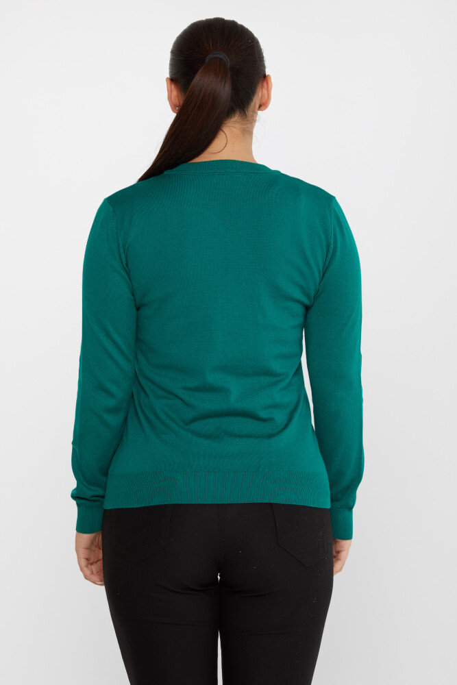 Triko Kazak Basic Yeşil - 30256 | KAZEE (4'lü Set M-L-XL-2XL) - 5