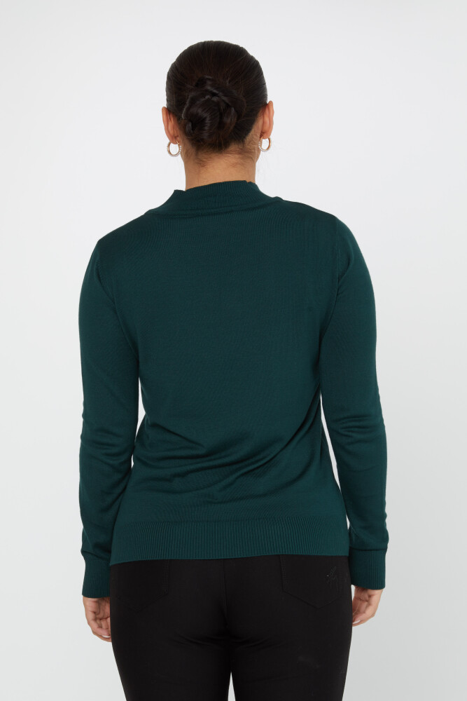 Triko Kazak Logo Detaylı Nefti - 30613 | KAZEE (3'lü Set S-M-L) - 6