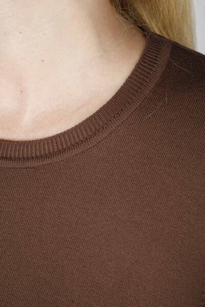 Triko Kazak Uzun Kollu Kahve - 11052 | KAZEE (3'lü Set S- M-L) - 3