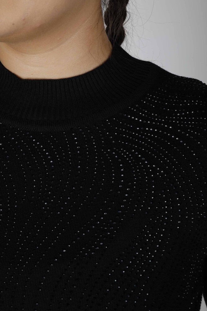 Triko Kazak Uzun Kollu Siyah - 30687 | KAZEE (3'lü Set L-XL-2XL) - 2