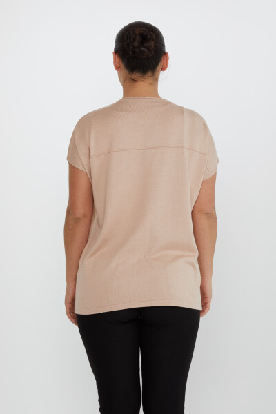 Трикотаж Пудра с карманами для свитера — 30765 | KAZEE (набор из 4 шт. L-XL-2XL-3XL) - 5