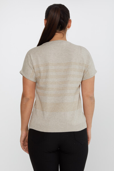 Трикотаж Свитер из норки с коротким рукавом — 31652 | KAZEE (набор из 3 шт. M-L-XL) - 5