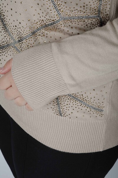 Трикотаж Свитер Каменно-Бежевый - 30531 | КАZEE (набор из 4 шт. L-XL-2XL-3XL) - 3