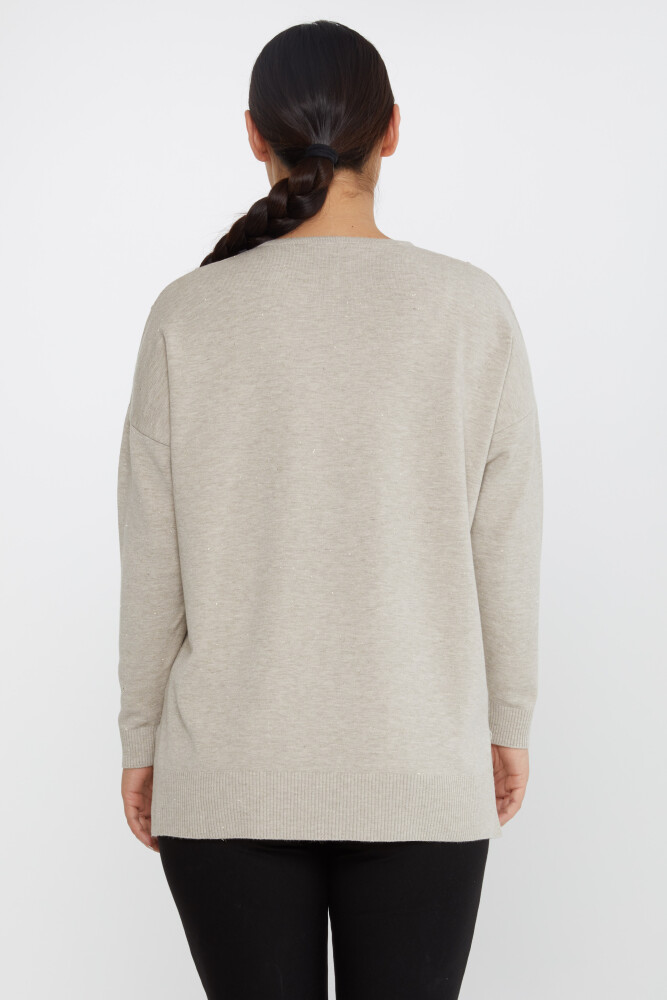 Трикотаж Свитер с разрезом Норка - 31632 | KAZEE(набор из 3 шт. XL-2XL-3XL) - 5