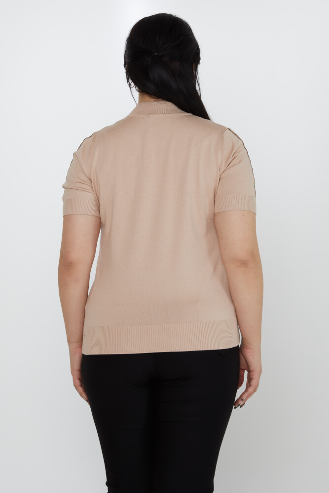 Трикотажная лента для свитера, пудра - 31549 | KAZEE (Набор из 3 шт. L-XL-2XL) - 4