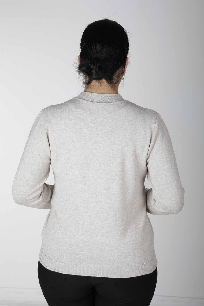 سترة تريكو جليتر مينك - 31027 | كازي (مجموعة من 4 M-L-XL-2XL) - 4