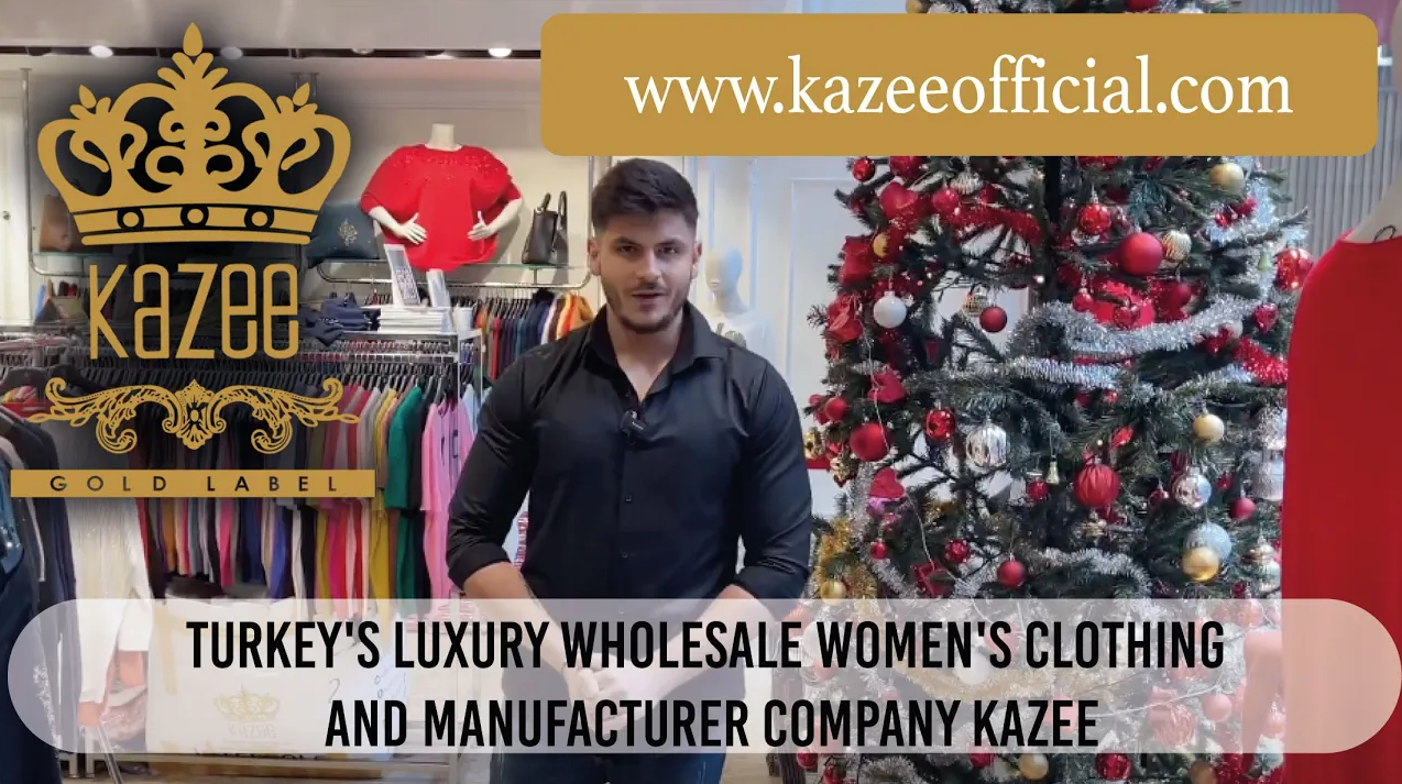 Türkiye'nin lüks toptan bayan giyim ve üretici firması Kazee