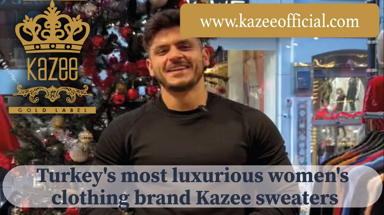 Turkey's most luxurious women's clothing brand Kazee sweaters