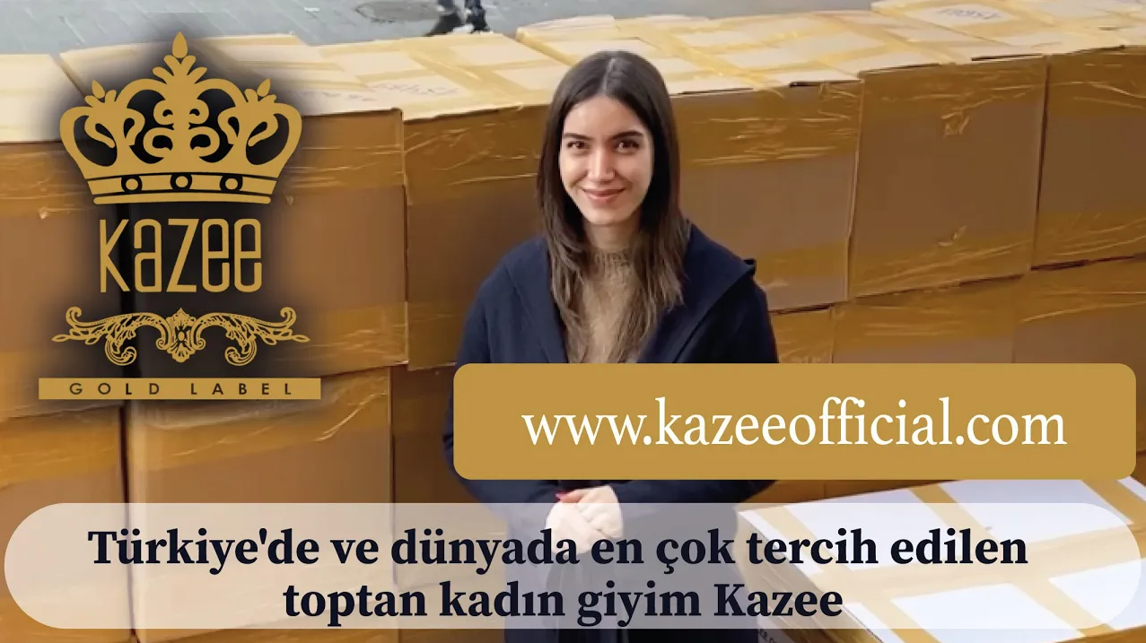 Türkiye'de ve dünyada en çok tercih edilen toptan kadın giyim Kazee