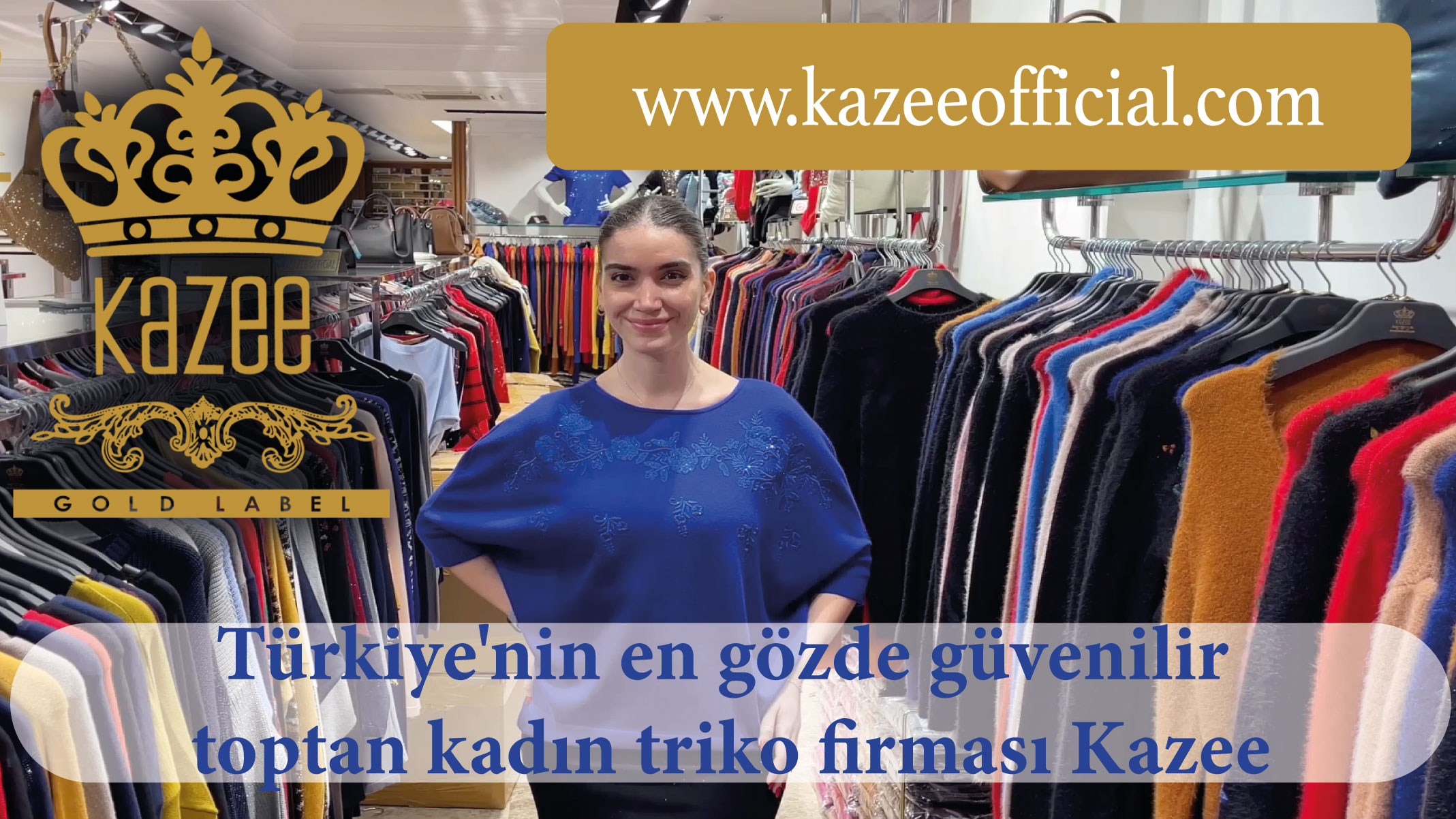 Türkiye'nin en gözde güvenilir toptan kadın triko firması Kazee