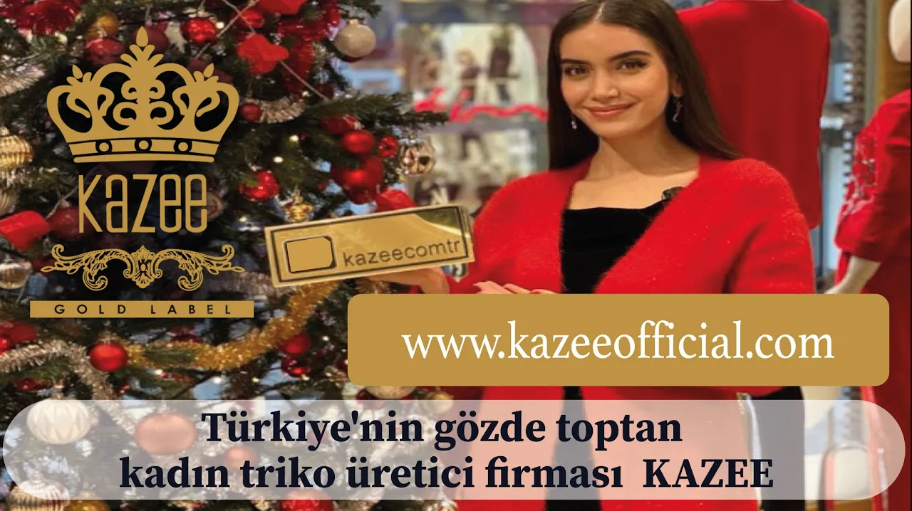 Türkiye'nin gözde toptan kadın triko üretici firması KAZEE