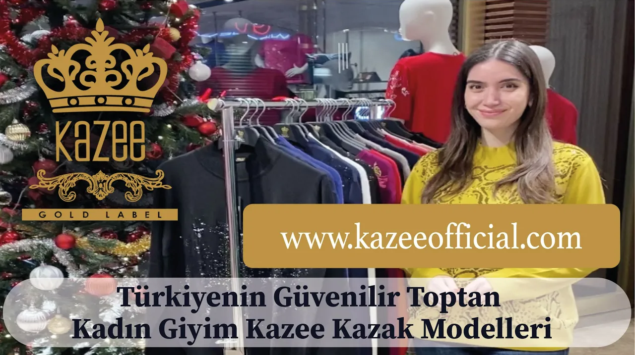 Надежная женская одежда оптом в Турции Kazee | Модели свитеров